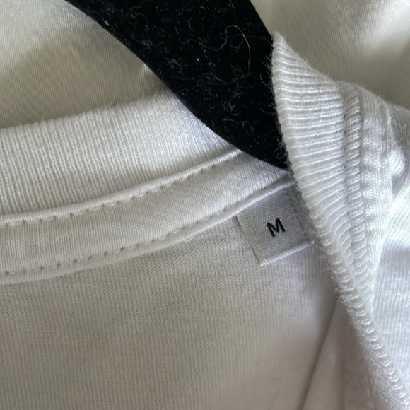 Saturdays New York City White Brand Tee Tshirt NY Script men size M - Picture 11 of 12